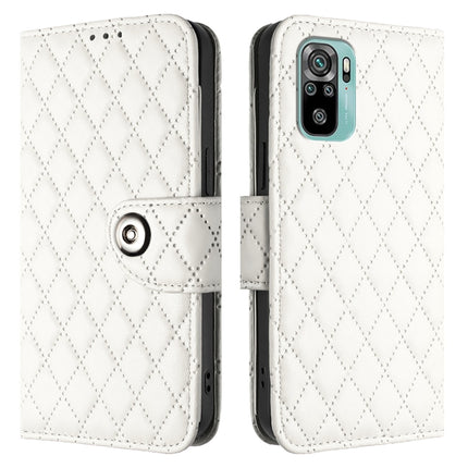 Rhombic Texture Flip Leather Phone Case with Lanyard, For Redmi Note 11 SE India, For Redmi Note 11 Pro+ 5G EU, For Redmi 10C / Redmi 10 2022 India, For Redmi Note 11S 5G