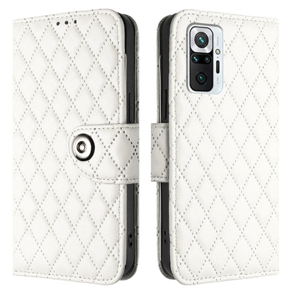 Rhombic Texture Flip Leather Phone Case with Lanyard, For Redmi Note 10 Pro / Note 10 Pro Max, For Redmi Note 10 Pro India, For Redmi 9 Power / 9T Global, For Redmi Note 9T Global