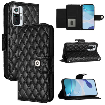 Rhombic Texture Flip Leather Phone Case with Lanyard, For Redmi Note 10 Pro / Note 10 Pro Max, For Redmi Note 10 Pro India, For Redmi 9 Power / 9T Global, For Redmi Note 9T Global