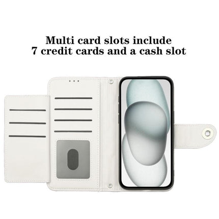 Rhombic Texture Flip Leather Phone Case with Lanyard, For Redmi Turbo 5 5G Global / Poco X8 Pro, For Redmi Note 15 Pro+ 5G Global 163.3mm, For Redmi Note 15 4G / 5G Global 164mm, For Redmi Note 15 Pro 5G Global 163.6mm