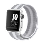 For Apple Watch Series 7 41mm / 6 & SE & 5 & 4 40mm / 3 & 2 & 1 38mm / Striped White