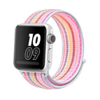 For Apple Watch Series 7 41mm / 6 & SE & 5 & 4 40mm / 3 & 2 & 1 38mm / Pinstripe Powder