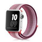 For Apple Watch Series 7 45mm / 6 & SE & 5 & 4 44mm / 3 & 2 & 1 42mm / Berry Color