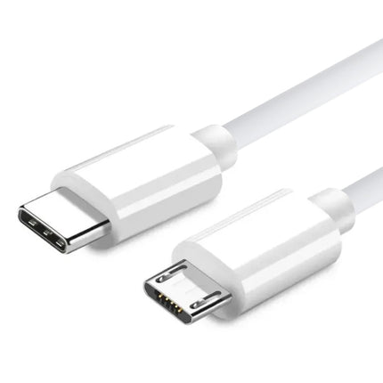 USB-C / Type-C to Micro USB Charging Data Cable, Length: 1m, Type-C to Micro USB