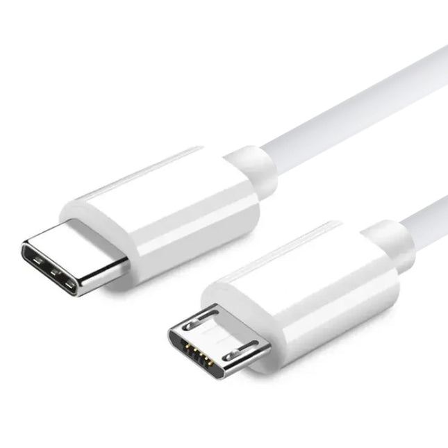 USB-C / Type-C to Micro USB Charging Data Cable, Length: 1m, Type-C to Micro USB