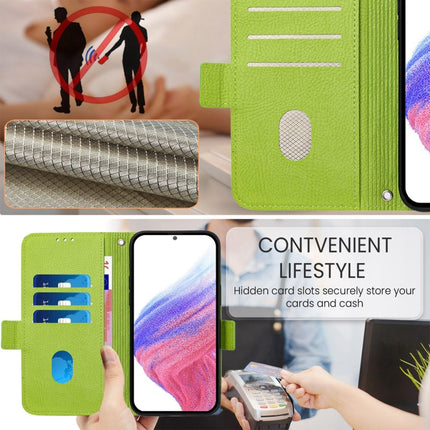 Embossed Rose RFID Anti-theft Leather Phone Case, For Realme GT 6 5G Global, For Realme GT 6T 5G Global, For Realme C63 / C61, For Realme 12+ 5G / Narzo 70 Pro 5G Indian