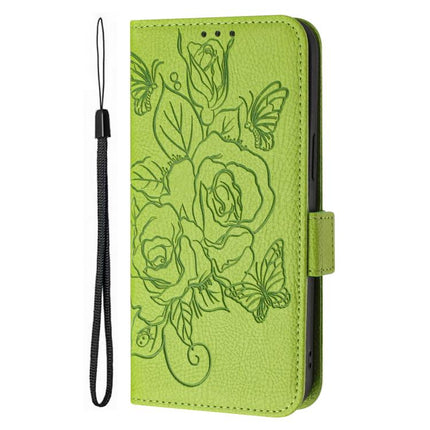 Embossed Rose RFID Anti-theft Leather Phone Case, For Realme P4 5G, For Realme 15T 5G Global, For Realme 15 / 15 Pro 5G Global, For Realme C71 4G Global