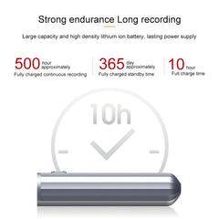 JNN Q72 HD Noise Reduction Long Standby Smart Voice Recorder Recording Device, 4GB, 8GB, 16GB, 32GB