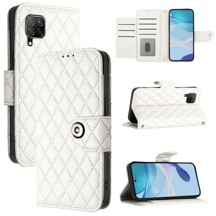 Rhombic Texture Flip Leather Phone Case with Lanyard, For Huawei Enjoy 20 SE / Y7a, For Huawei P smart 2021, For Huawei P40 lite / nova 6 SE, For Huawei P40 Pro