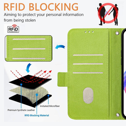 Embossed Rose RFID Anti-theft Leather Phone Case, For TCL 30 XL T701DL, For TCL 306, For TCL Stylus 5G, For TCL 303