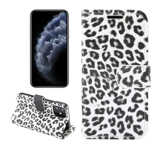 Horizontale Klapphülle aus Leder mit Leopardenmuster, Kartenfach und Halter, für iPhone 12 mini, für iPhone 12 / 12 Pro, für iPhone 12 Pro Max