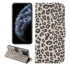 Leopard Print Pattern Horizontal Flip Leather Case with Card Slot and Holder, For iPhone 12 mini, For iPhone 12 / 12 Pro, For iPhone 12 Pro Max