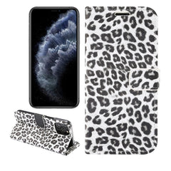 Leopard Print Pattern Horizontal Flip Leather Case with Card Slot and Holder, For iPhone 12 mini, For iPhone 12 / 12 Pro, For iPhone 12 Pro Max