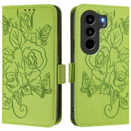 Embossed Rose RFID Anti-theft Leather Phone Case, For itel Power 70, For itel A80 4G, For itel A50C, For itel A50