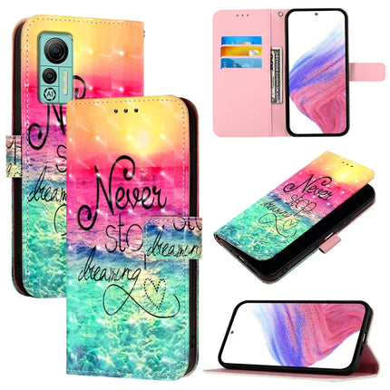 3D Painting Horizontal Flip Leather Phone Case, For Ulefone Note 14