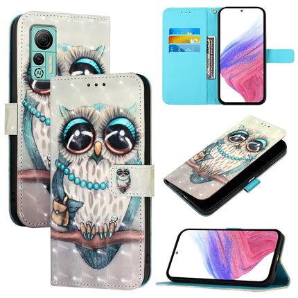 3D Painting Horizontal Flip Leather Phone Case, For Ulefone Note 14