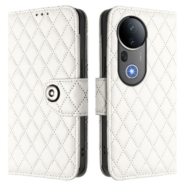 Rhombic Texture Flip Leather Phone Case with Lanyard, For vivo S20 Pro 5G, For vivo Y300 5G, For vivo S19 Pro, For vivo S19