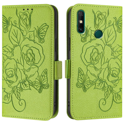 Embossed Rose RFID Anti-theft Leather Phone Case, For Huawei Enjoy 20 SE / Y7a 4G, For Huawei P Smart 2021 4G, For Huawei P40 Lite / nova 6 SE, For Huawei P40 Pro