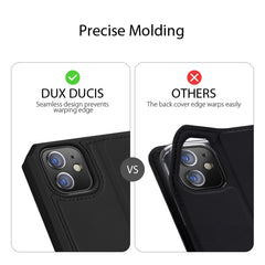 DUX DUCIS Skin X Series PU + TPU Horizontal Flip Leather Case with Holder & Card Slots, For iPhone 12 mini, For iPhone 12 / 12 Pro, For iPhone 12 Pro Max