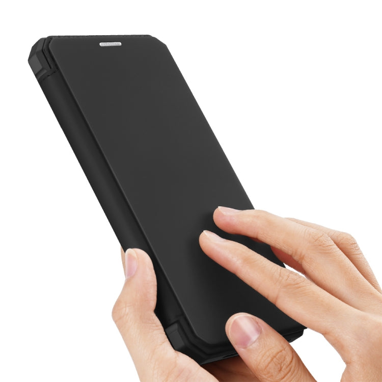 DUX DUCIS Skin X Series PU + TPU Horizontal Flip Leather Case with Holder & Card Slots, For iPhone 12 Pro Max