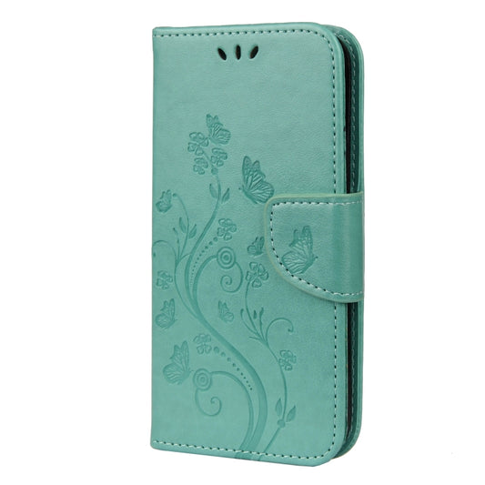 Funda de cuero con tapa horizontal con diseño de flores y mariposas, con soporte, ranuras para tarjetas y billetera, para iPhone 12 mini, para iPhone 12/12 Pro, para iPhone 12 Pro Max