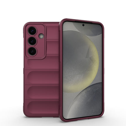 Magic Shield TPU + Flannel Phone Case, For Samsung Galaxy S25 Edge 5G, For Samsung Galaxy S25 5G