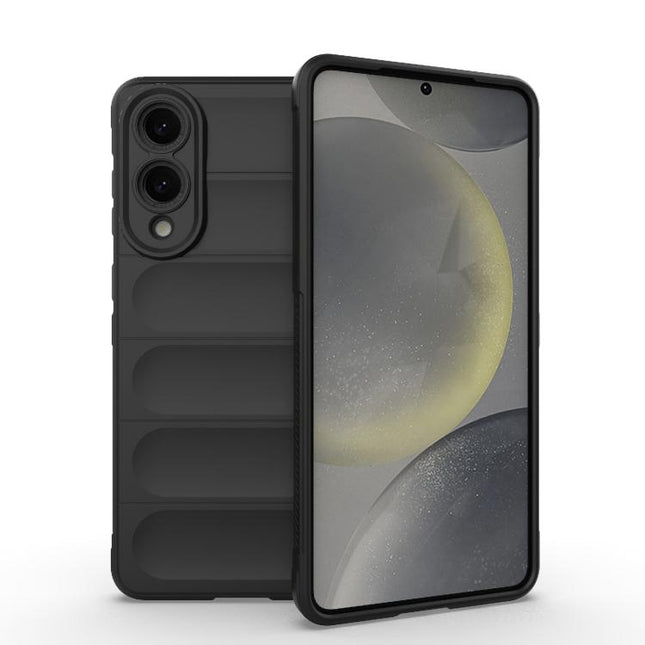 Magic Shield TPU + Flannel Phone Case, For Samsung Galaxy S25 Edge 5G, For Samsung Galaxy S25 5G