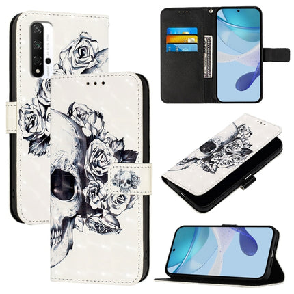 3D Painting Horizontal Flip Leather Phone Case, For Honor 50 SE / Huawei Nova 9 SE, For Honor 20 / 20 Pro / 20S 4G, For Honor 9X Global / Huawei P Smart Z