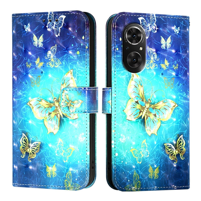 3D Painting Horizontal Flip Leather Phone Case, For Honor 50 SE / Huawei Nova 9 SE, For Honor 20 / 20 Pro / 20S 4G, For Honor 9X Global / Huawei P Smart Z