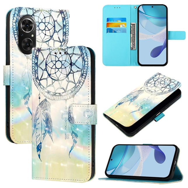 3D Painting Horizontal Flip Leather Phone Case, For Honor 50 SE / Huawei Nova 9 SE, For Honor 20 / 20 Pro / 20S 4G, For Honor 9X Global / Huawei P Smart Z