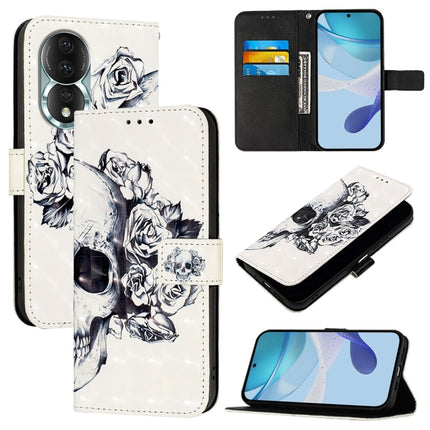 3D Painting Horizontal Flip Leather Phone Case, For Honor 80 GT, For Honor 80, For Honor X30 2021 / X9 4G / 5G