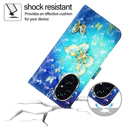 3D Painting Horizontal Flip Leather Phone Case, For Honor 200, For Honor Play 50, For Honor 200 Lite Global