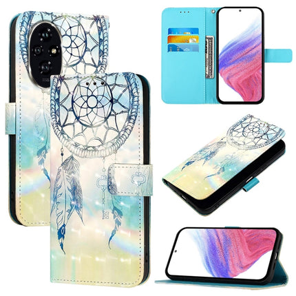 3D Painting Horizontal Flip Leather Phone Case, For Honor 200, For Honor Play 50, For Honor 200 Lite Global