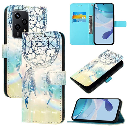 3D Painting Horizontal Flip Leather Phone Case, For Honor 200, For Honor Play 50, For Honor 200 Lite Global