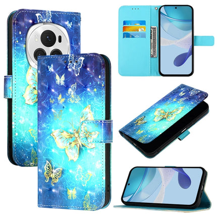 3D Painting Horizontal Flip Leather Phone Case, For Honor 90 Smart / X7b 4G / 5G Global, For Honor Magic6 Pro Global, For Honor Magic6 Global