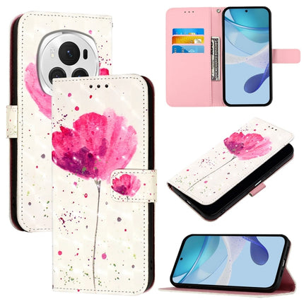 3D Painting Horizontal Flip Leather Phone Case, For Honor 90 Smart / X7b 4G / 5G Global, For Honor Magic6 Pro Global, For Honor Magic6 Global
