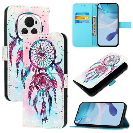 3D Painting Horizontal Flip Leather Phone Case, For Honor 90 Smart / X7b 4G / 5G Global, For Honor Magic6 Pro Global, For Honor Magic6 Global