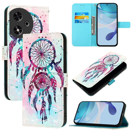 3D Painting Horizontal Flip Leather Phone Case, For Honor 200, For Honor Play 50, For Honor 200 Lite Global