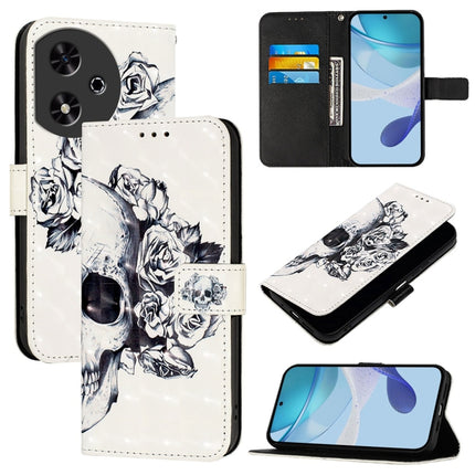 3D Painting Horizontal Flip Leather Phone Case, For Honor 200, For Honor Play 50, For Honor 200 Lite Global