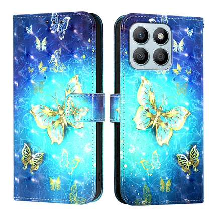 3D Painting Horizontal Flip Leather Phone Case, For Honor X8b Global, Honor X9b / Magic6 Lite Global, For Honor X8 5G / X8a / X6 / X6s Global
