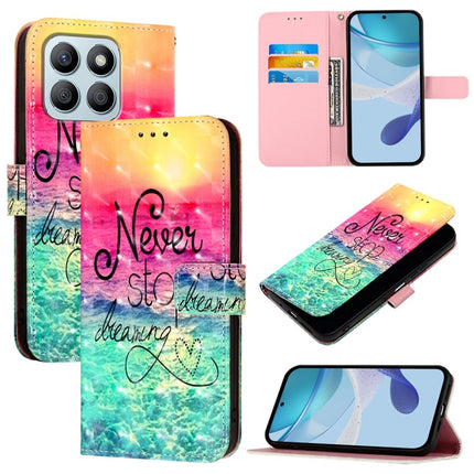 3D Painting Horizontal Flip Leather Phone Case, For Honor X8b Global, Honor X9b / Magic6 Lite Global, For Honor X8 5G / X8a / X6 / X6s Global