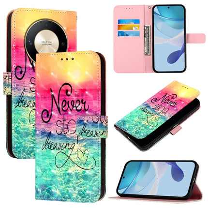 3D Painting Horizontal Flip Leather Phone Case, For Honor X8b Global, Honor X9b / Magic6 Lite Global, For Honor X8 5G / X8a / X6 / X6s Global