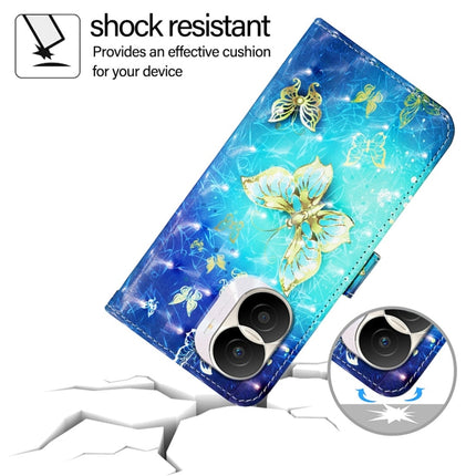 3D Painting Horizontal Flip Leather Phone Case, For Honor X40i, For Honor 70 Pro, For Honor 70