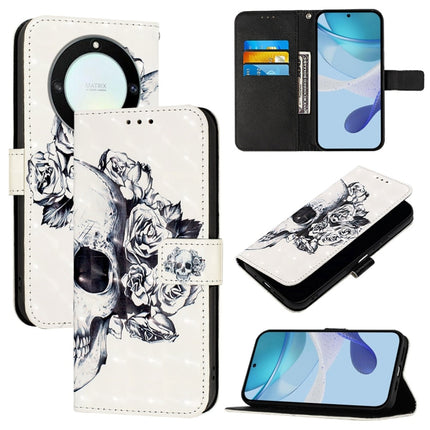 3D Painting Horizontal Flip Leather Phone Case, For Honor X7a / Play7T, For Honor Magic5 Pro, For Honor X40 / X9a / Magic5 Lite