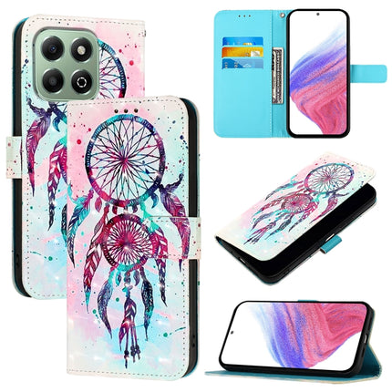 3D Painting Horizontal Flip Leather Phone Case, For Honor X9c 5G, For Honor 200 Smart 5G Global, For Honor X6b