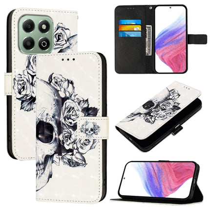 3D Painting Horizontal Flip Leather Phone Case, For Honor X9c 5G, For Honor 200 Smart 5G Global, For Honor X6b