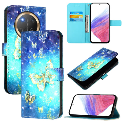 3D Painting Horizontal Flip Leather Phone Case, For Honor X9c 5G, For Honor 200 Smart 5G Global, For Honor X6b