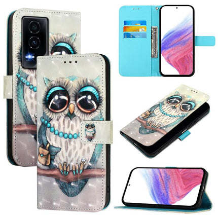 3D Painting Horizontal Flip Leather Phone Case, For Honor Magic8, For Honor X6c 4G, For Honor GT