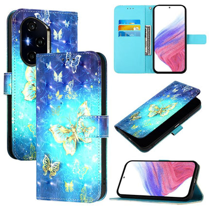 3D Painting Horizontal Flip Leather Phone Case, For Honor X9C Smart 5G, For Honor 300 Pro / 300 Ultra, For Honor 300