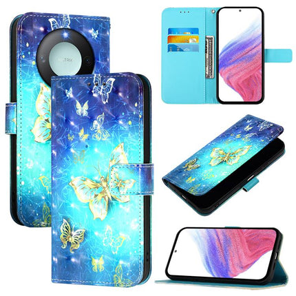 3D Painting Horizontal Flip Leather Phone Case, For Honor X9C Smart 5G, For Honor 300 Pro / 300 Ultra, For Honor 300